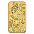 Gouden 1 oz Rectangle Dragon 2018, Postzegels en Munten, Munten | Oceanië, Goud, Losse munt, Verzenden