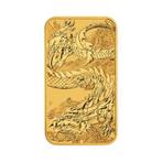 1 troy ounce gouden Rectangular Dragon muntbaar 2023, Postzegels en Munten, Ophalen of Verzenden