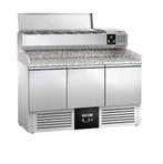 GGM Gastro | Pizza koelwerkbank PREMIUM - 1400x700mm - 3 |, Verzenden, Nieuw in verpakking