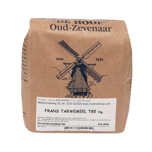Molen de Hoop Franse Tarwemeel T85 1kg, Hobby en Vrije tijd, Taarten en Cupcakes maken, Nieuw, Verzenden