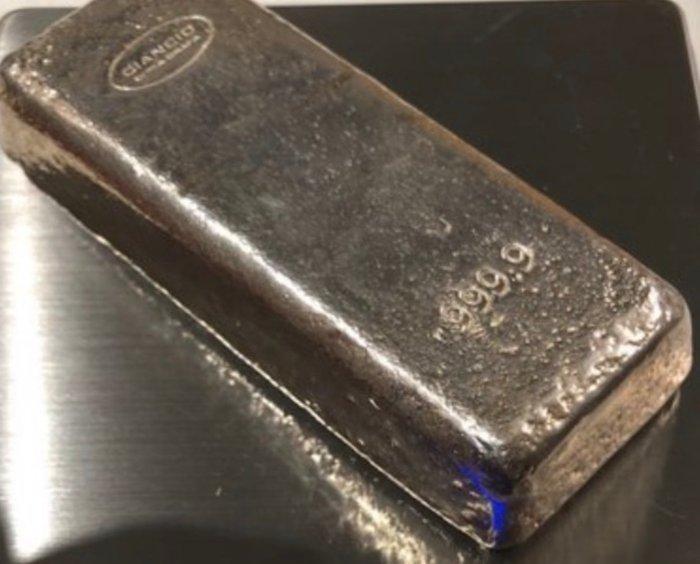 500 gram - Zilver .999 - Ciancio Ditta Orafa. - Verzegeld, Postzegels en Munten, Edelmetalen en Baren