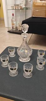 Crystal bohemia - Crystal - Drinkservies voor 6 (7) -, Antiek en Kunst
