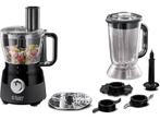 Russell Hobbs -  Desire Matte Black 24732-56, Witgoed en Apparatuur, Keukenmixers, Verzenden, 1 tot 2 liter, 2 snelheden, Nieuw