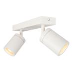Badkamer plafondspot | dubbel | Wit | IP44 | GU10 fitting, Huis en Inrichting, Lampen | Spots, Nieuw, Ophalen of Verzenden, Industrieel