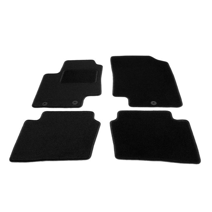 Automatten op maat - Hyundai i20 2008-2014 - zwart stof, Auto-onderdelen, Interieur en Bekleding, Nieuw, Verzenden