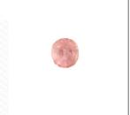 1 pcs Oranje, Roze Padparacha saffier - 1.60 ct - Istituto, Sieraden, Tassen en Uiterlijk, Nieuw
