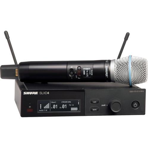 (B-Stock) Shure SLXD24/B87A-S50 handheld draadloos (823 - 83, Muziek en Instrumenten, Microfoons, Verzenden