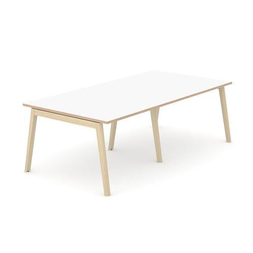 Nova-wood vergadertafel 8 persoons | 240 x 120cm, Zakelijke goederen, Kantoor en Winkelinrichting | Kantoormeubilair en Inrichting