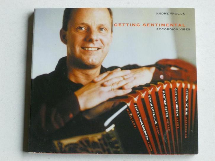 Andre Vrolijk - Getting Sentimental / Accordion Vibes, Cd's en Dvd's, Cd's | Klassiek, Zo goed als nieuw, Verzenden