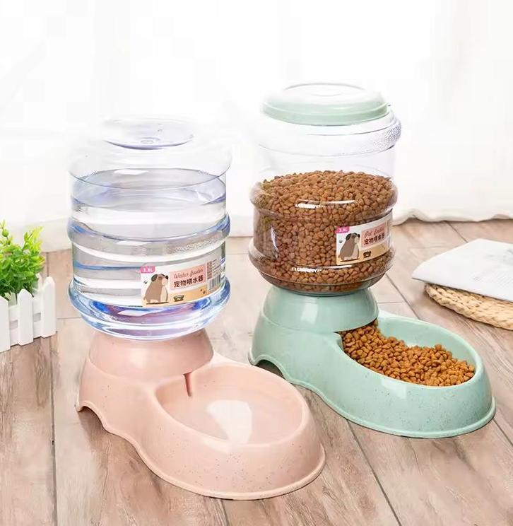 Voer- en Drinkbak met voor Huisdieren – Automatische Voerbak, Dieren en Toebehoren, Kattenvoerbakken en Drinkbakken, Nieuw, Automatisch