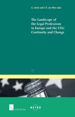 9781780680149 The Landscape of the Legal Professions in E..., Boeken, Studieboeken en Cursussen, Zo goed als nieuw, Alan Uzelac