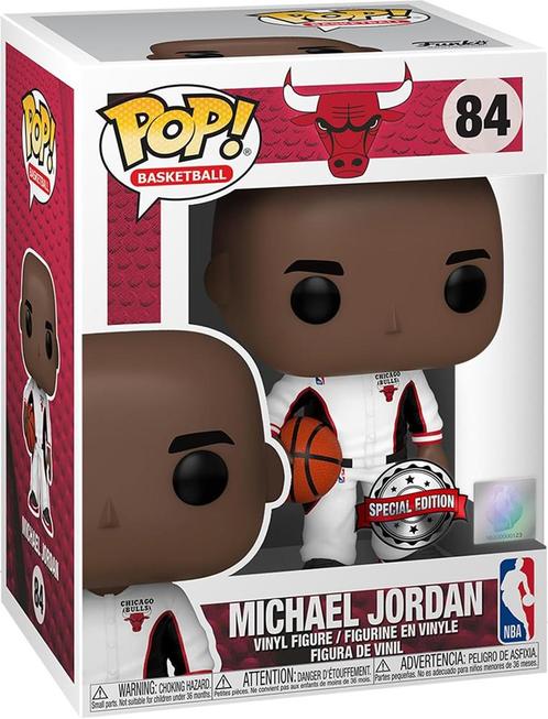 Funko Pop! - NBA Michael Jordan Bulls White Warmup Special, Verzamelen, Poppetjes en Figuurtjes, Nieuw, Verzenden