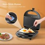 Tosti apparaat - Tosti ijzer - Contactgrill - Wafelijzer - 7, Verzenden, Zo goed als nieuw