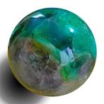 Gepolijste fluorietbol Bol - Hoogte: 77 mm - Breedte: 77 mm-, Verzamelen