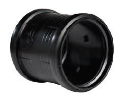 Pipelife Master3+ geluidsarm dubbele sok 160 Zwart, Doe-het-zelf en Verbouw, Buizen en Afvoer, Ophalen of Verzenden