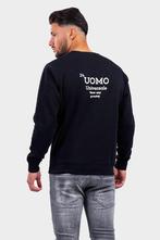 24 Uomo Universale Sweater Heren Zwart, Nieuw, Maat 48/50 (M), 24 Uomo, Zwart