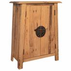 vidaXL Badkamerkastje 59x32x80 cm massief grenenhout, Verzenden, Nieuw