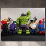 Lego Merchandise - Art - Supereroi Marvel Avengers | Tela XL, Nieuw