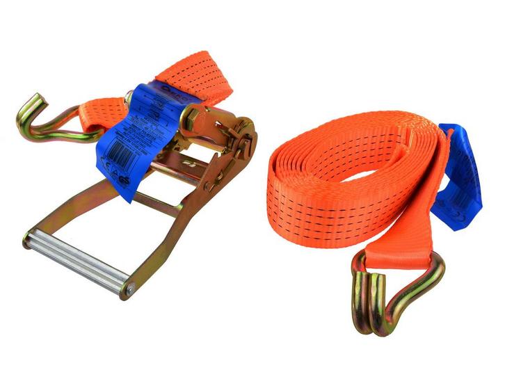 Spanband 5 Ton 4 Meter - Sjorband 5000kg -  Spanner Met Rate, Auto diversen, Auto-accessoires, Nieuw, Ophalen of Verzenden