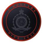 Niue. 2 Dollars 2023 1 oz, Hibernia Cyber Red Black Platinum
