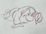 Walt Disney - Animatie tekening van Grumpy (1937) - Snow, Nieuw