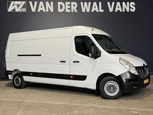 Renault Master 2.3 dCi 131pk L3H2 Euro6 Airco | Camera | Nav, Auto's, Bestelauto's, Dealer onderhouden, Lease, Zwart, Handgeschakeld