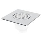 Doucheput Differnz Basic 150x150mm Onderuitlaat 48.5mm, Doe-het-zelf en Verbouw, Sanitair, Ophalen of Verzenden, Nieuw
