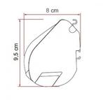 Fiamma F35Pro 270 Titanium-Royal Blue, Caravans en Kamperen, Ophalen of Verzenden, Nieuw