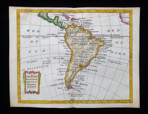 Zuid-Amerika - Brazilië / Zuid-Amerika / Chili / Colombia /, Boeken, Atlassen en Landkaarten