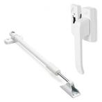 2x Raamsluiting met blinde bevestiging + Telescopische, Doe-het-zelf en Verbouw, Hang- en Sluitwerk, Verzenden, Nieuw