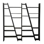*WOONWINKEL* TemaHome Delta Schuine Wandkast 190 Cm Mat Zwar, Huis en Inrichting, Verzenden, Nieuw