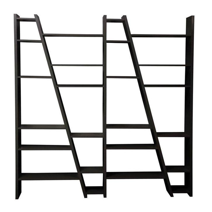 *WOONWINKEL* TemaHome Delta Schuine Wandkast 190 Cm Mat Zwar, Huis en Inrichting, Kasten | Boekenkasten, Nieuw, Verzenden