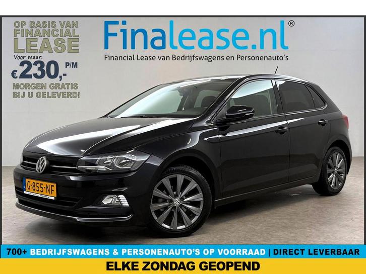 Volkswagen Polo 1.0 TSI Highline Carplay Adaptive Cruise LED, Auto's, Volkswagen, Lease, Handgeschakeld, Overige carrosserieën