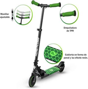 Honeycomb Led Scooter Groen beschikbaar voor biedingen