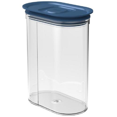 Biesse Bewaardoos Ovaal Luchtdicht Blauw 1,5L, Hobby en Vrije tijd, Taarten en Cupcakes maken, Nieuw, Verzenden