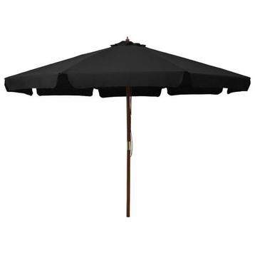 Parasol 330cm Zwart - Retourdeal - 35% Korting! beschikbaar voor biedingen
