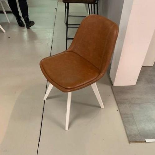 Eetkamerstoel Cognac, Huis en Inrichting, Stoelen, Ophalen of Verzenden