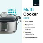 2dekans | MOA Multicooker - Slowcooker - 8 Kookfuncties - 6, Ophalen of Verzenden