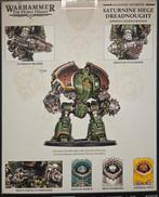 Legiones Astartes Saturnine Siege Dreadnought Ophion, Hobby en Vrije tijd, Wargaming, Ophalen of Verzenden, Nieuw