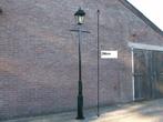 IJzeren lantaarnpaal verzinkt en zwart gecoat, Tuin en Terras, Buitenverlichting, Ophalen, Nieuw