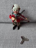 Schuco - Blikken speelgoed - Schuco Clown With Violin -, Antiek en Kunst, Antiek | Speelgoed