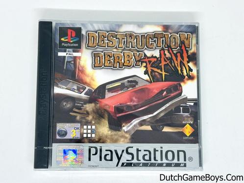 Playstation 1 / PS1 - Destruction Derby - Raw - Platinum - N, Spelcomputers en Games, Games | Sony PlayStation 1, Gebruikt, Verzenden
