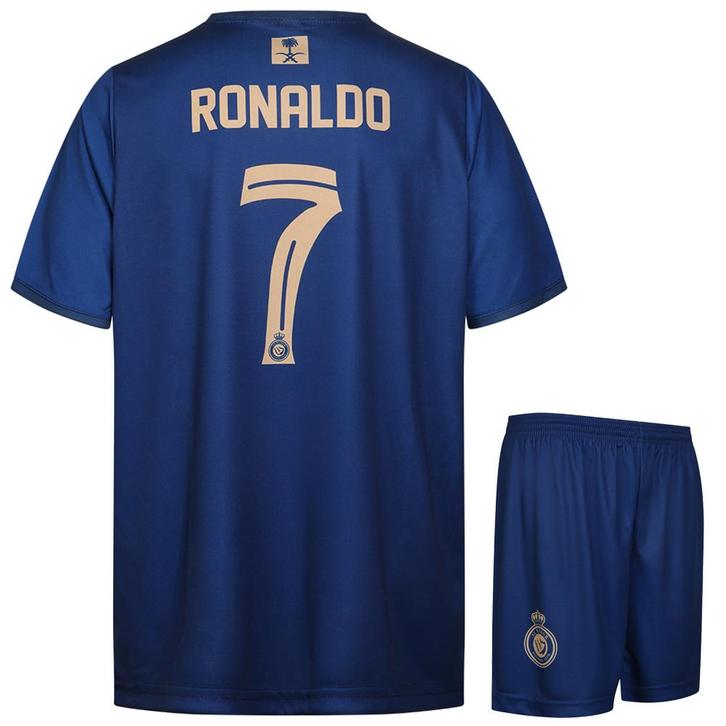 Al-Nassr Voetbaltenue Ronaldo Uit - Kind en Volwassenen, Sport en Fitness, Voetbal, Nieuw, Verzenden