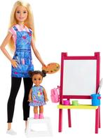 Barbie Kunstlerares en Speelset - blond, Kinderen en Baby's, Ophalen of Verzenden, Nieuw