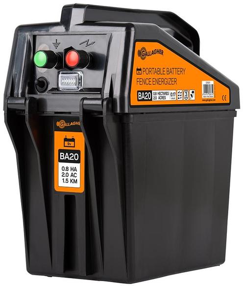 Gallagher BA20 batterij-apparaat (9V/12V), Dieren en Toebehoren, Overige Dieren-accessoires, Nieuw, Ophalen of Verzenden