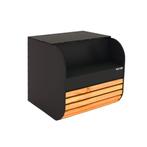 GGM Gastro | Kassabalie - 1100mm - Zwart voorpaneel - Zwart, Verzenden, Nieuw in verpakking, Meubilair