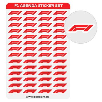 F1 / Formula One Agenda / Planner / -