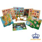 Grote Kralenspiraal | 7 Houten Puzzels | Speelgoed, Verzenden, Zo goed als nieuw, Overige typen