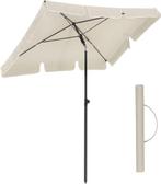 2dekans | SONGMICS Rechthoekige Balkonparasol 200 x 125 cm,, Ophalen of Verzenden, Zo goed als nieuw