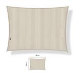 Schaduwdoek 2x4 rechthoek Sahara sand, Ophalen of Verzenden, Nieuw